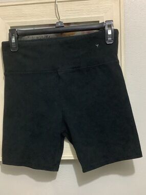 Forever 21 Black High-Rise Bike Shorts